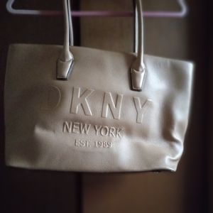 DKNY Leather Tote Bag